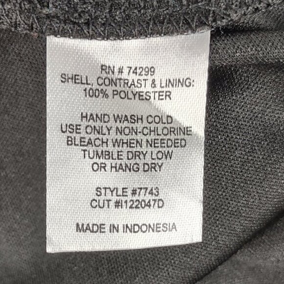 EnFocus Studio Purple Black Knee Length Sequins Dress, Formal, Prom, Size 12 - Picture 10 of 10